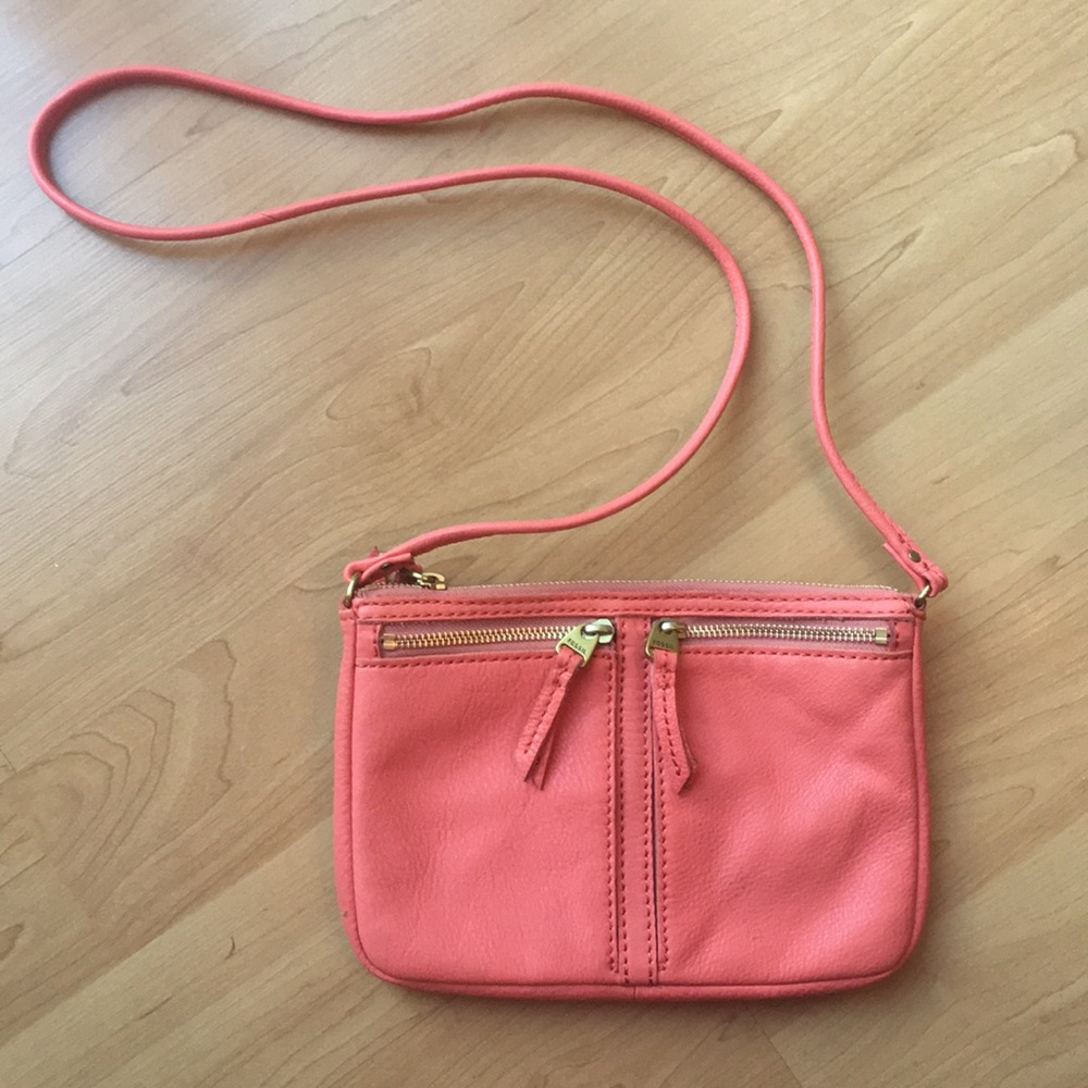 Peach Fossil Cross-body